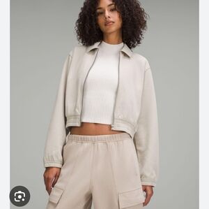 Lululemon bubble knit zip up